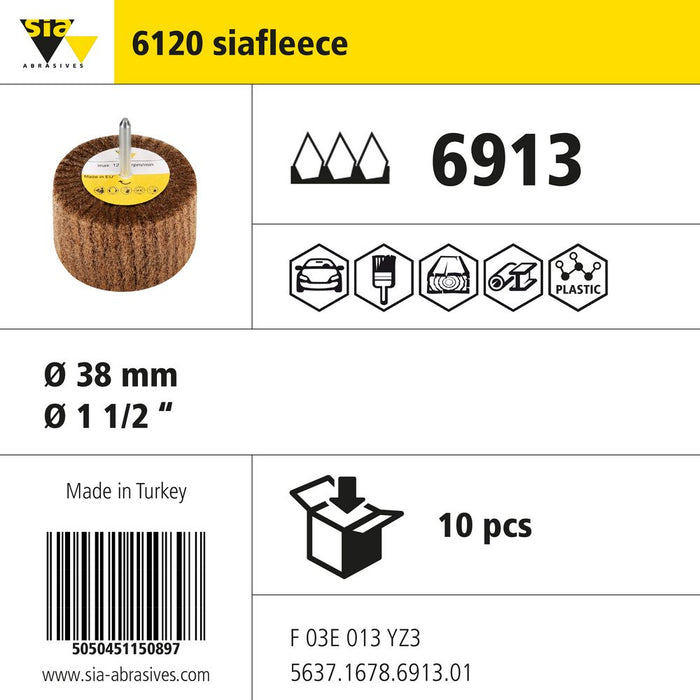 Product info — 6120 siafleece Ø38mm VF
