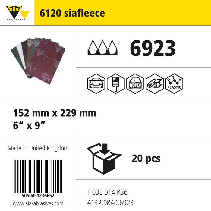 Product info — 6120 siafleece 152x229mm (Pack of 20)