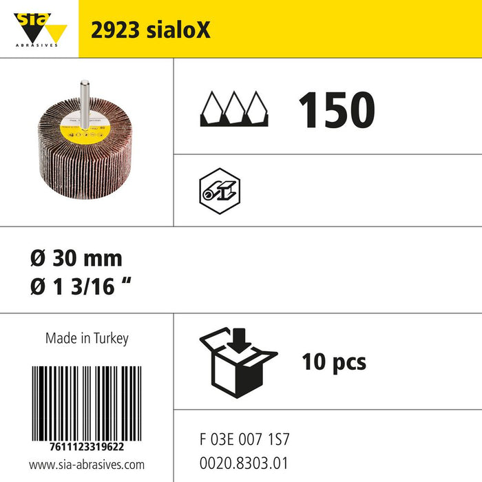Product info — 2923 sialoX Ø30mm P150