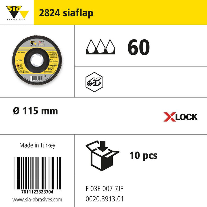 Product info — 2824 siaflap Ø115mm P60