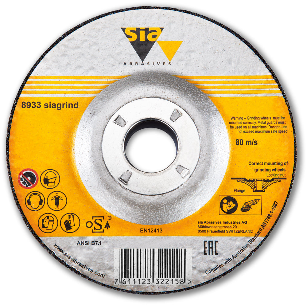 sia Cutting & Grinding Discs