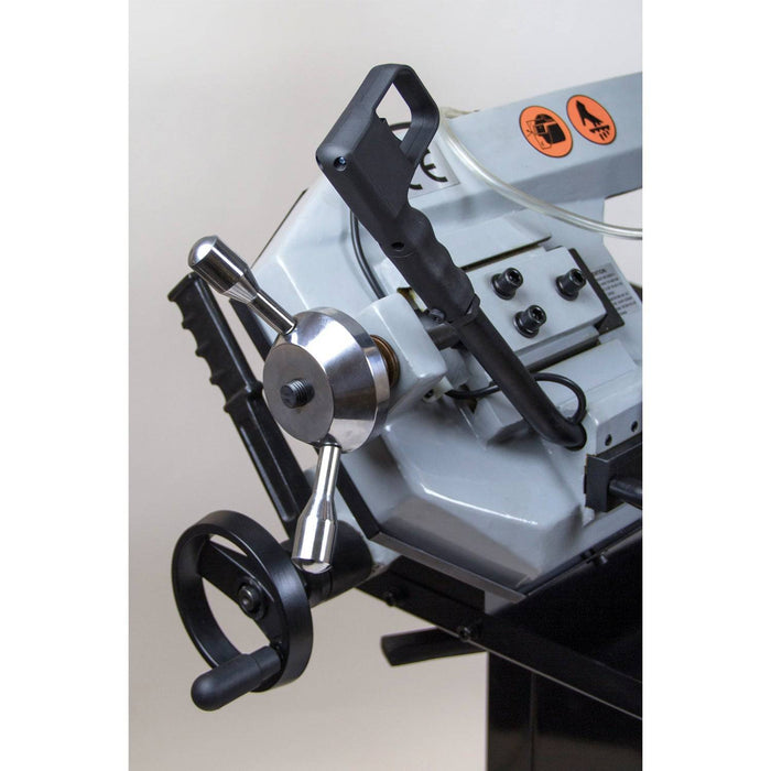 SIP 8" Swivel Head Pull-Down Metal Bandsaw - Hurstbourne Forge Welding Supplies