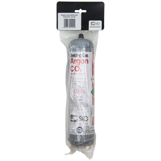 SIP 390g Argon/CO2 Disposable Gas Bottle Pack - Hurstbourne Forge Welding Supplies