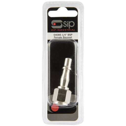 SIP 1/4" Female Bayonet Adaptor - Hurstbourne Forge Welding Supplies