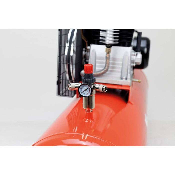 TIGREN 200ltr 3hp Belt-Driven Compressor - Hurstbourne Forge Welding Supplies