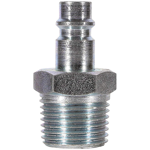 SIP 1/2" Full Flow Silver Male Bayonet Adaptor - Hurstbourne Forge Welding Supplies