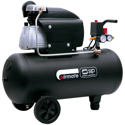 SIP TN2.5/50-D 50ltr Direct Drive Compressor - Hurstbourne Forge Welding Supplies