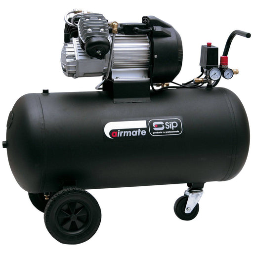 SIP TN3/100-D 100ltr Direct Drive Compressor - Hurstbourne Forge Welding Supplies