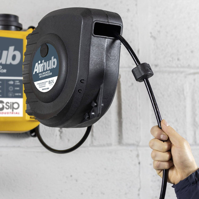 SIP AirHub Wall-Mounted Direct Drive Compressor - Hurstbourne Forge Welding Supplies