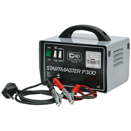 SIP Startmaster P300 Starter Charger - Hurstbourne Forge Welding Supplies