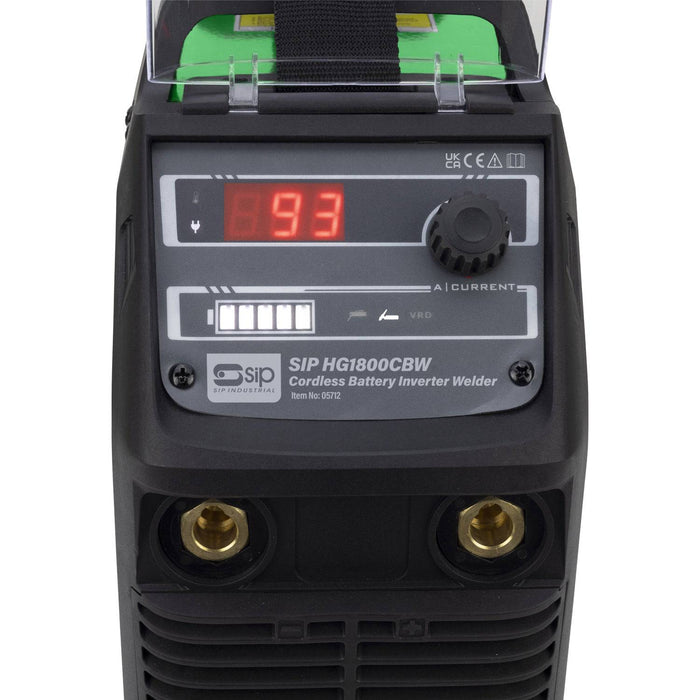 SIP HG1800CBW Battery-Powered Inverter Welder - Hurstbourne Forge Welding Supplies