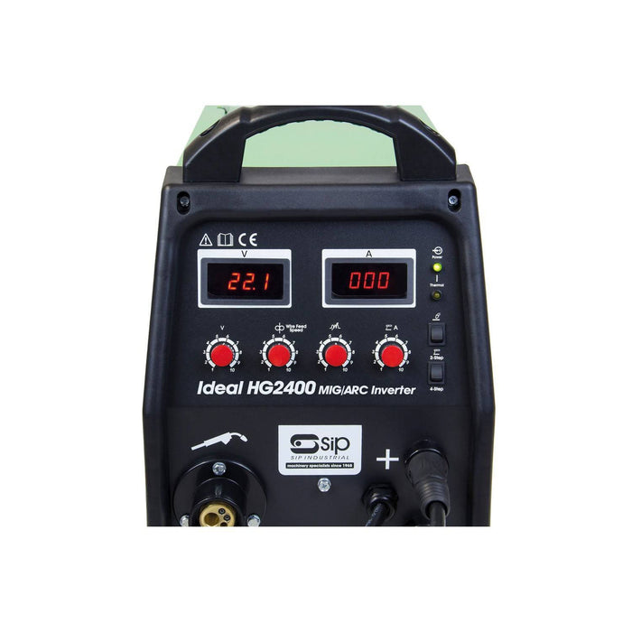 SIP HG2400 COMPACT MIG Inverter Welder - Hurstbourne Forge Welding Supplies