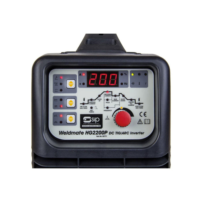 SIP HG2200P TIG/ARC Inverter Welder - Hurstbourne Forge Welding Supplies