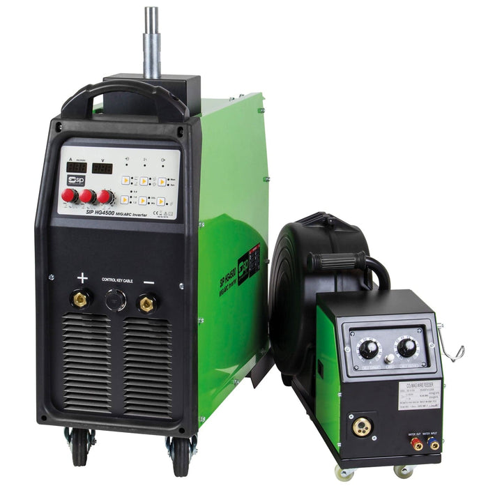 SIP HG4500 MIG Inverter Welder with SWF - Hurstbourne Forge Welding Supplies