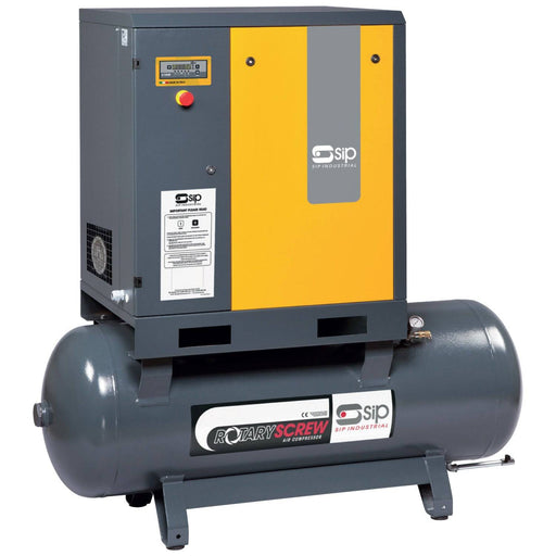SIP RS11-10-500BD 500ltr Rotary Screw Compressor - Hurstbourne Forge Welding Supplies