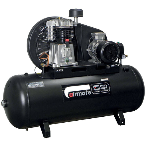 SIP TN7.5/270 270ltr Belt Drive Compressor - Hurstbourne Forge Welding Supplies