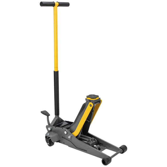 WINNTEC® 2 TON Low-Profile Turbo-Lift Trolley Jack - Hurstbourne Forge Welding Supplies
