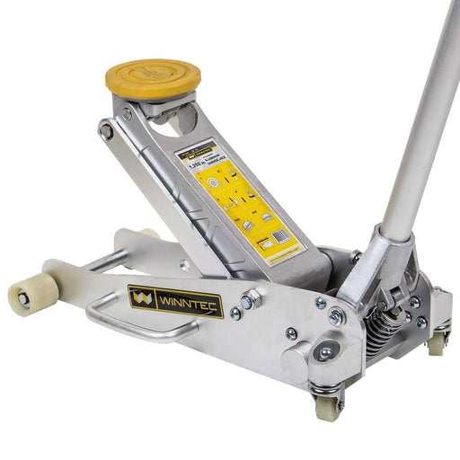 WINNTEC® 1.35 TON Aluminium Racing Trolley Jack - Hurstbourne Forge Welding Supplies