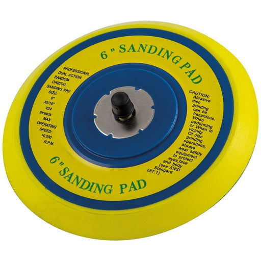 SIP 6" Vinyl-Faced Sander Backing Pad - Hurstbourne Forge Welding Supplies