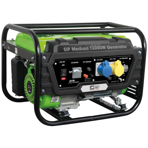 SIP MEDUSA T3000W Petrol Generator - Hurstbourne Forge Welding Supplies