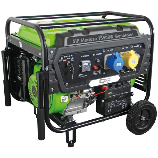 SIP MEDUSA T5500W Petrol Generator - Hurstbourne Forge Welding Supplies