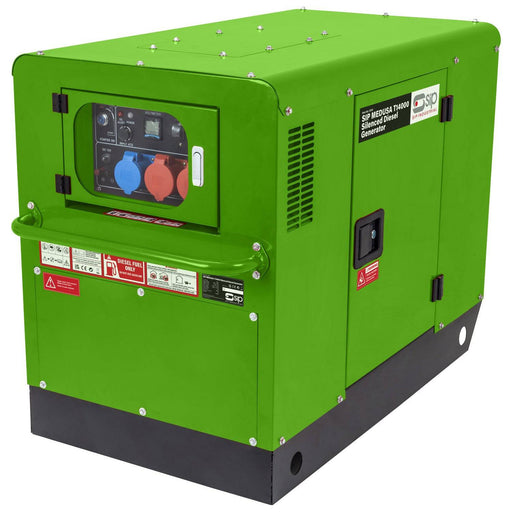 SIP MEDUSA T14000 Silenced Diesel Generator - Hurstbourne Forge Welding Supplies