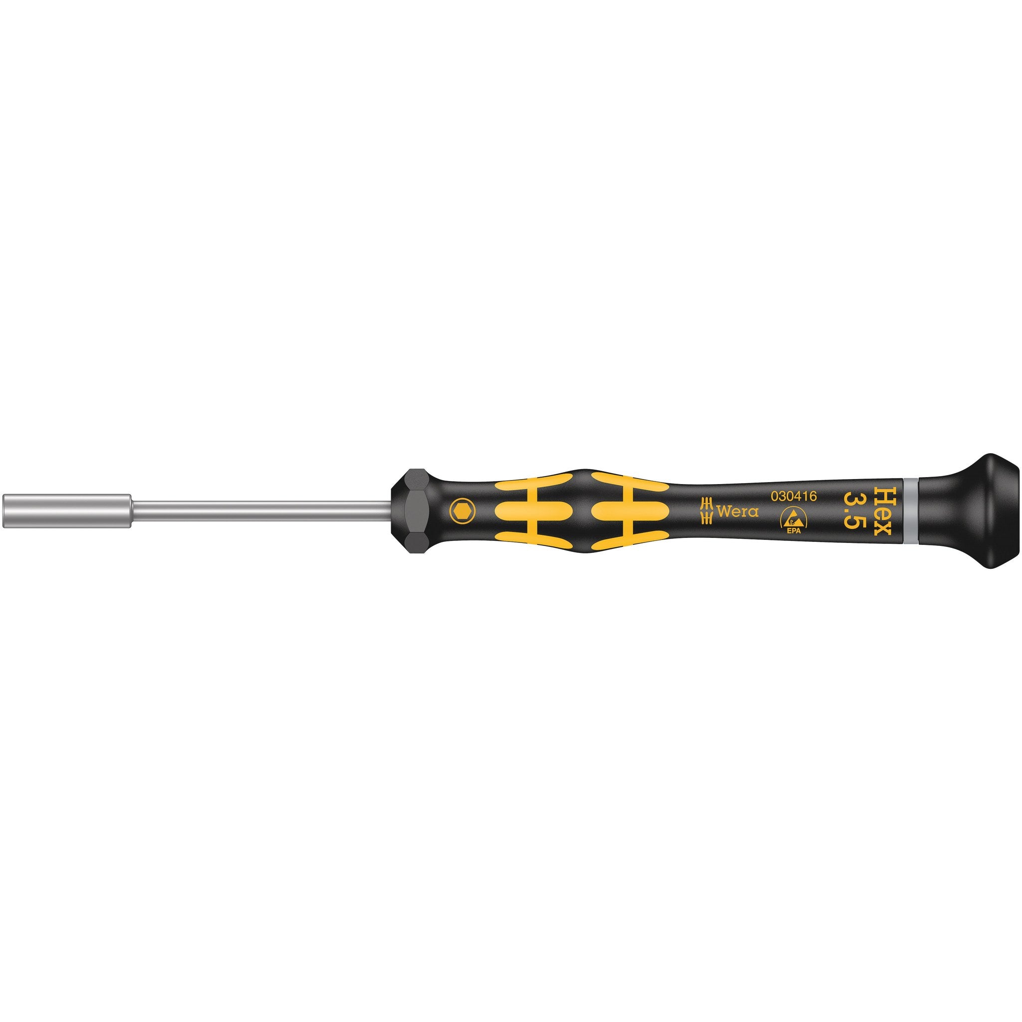 Wera 1569 ESD Nutdriver Kraftform Micro, 3.5 x 60 mm
