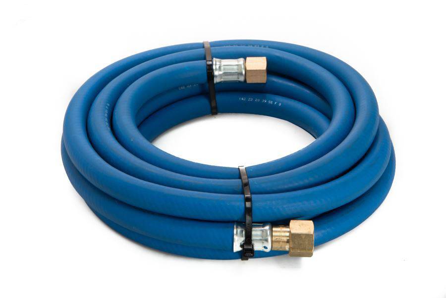 Oxygen Hose 6mm — 1/4" Fittings / 10 Metre