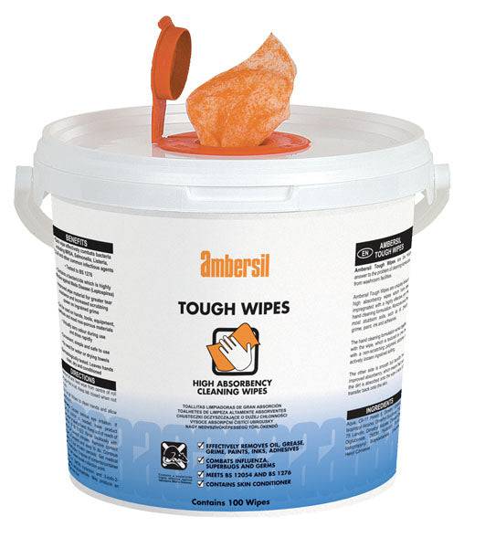 Ambersil Tough Wipes Tub
